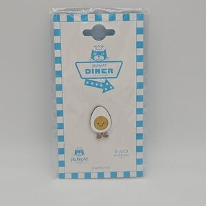 NWT Jellycat Diner egg enamel pin